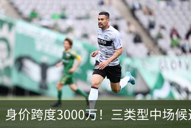身价跨度3000万！三类型中场候选，阿森纳赌局藏夺冠伏笔?